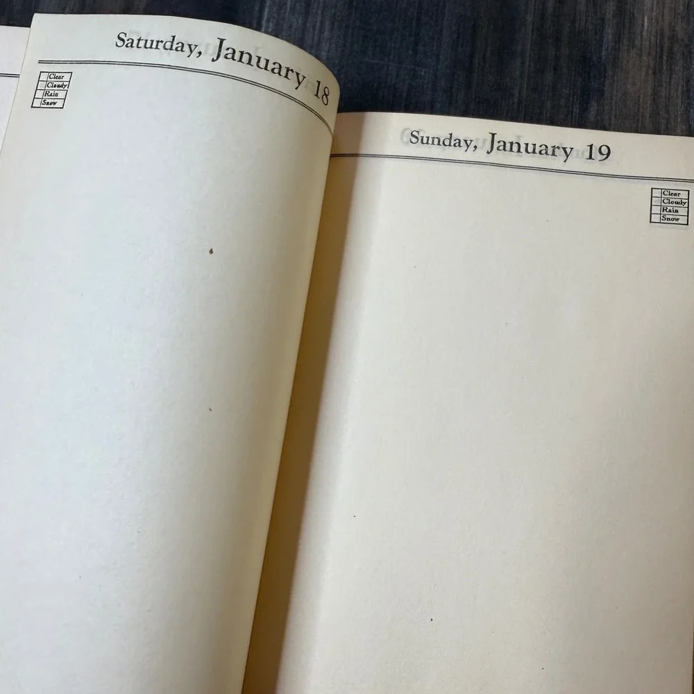 Vintage 1930 Saint Paul Fire‎ Marine Insurance Business Yearbook Calendar